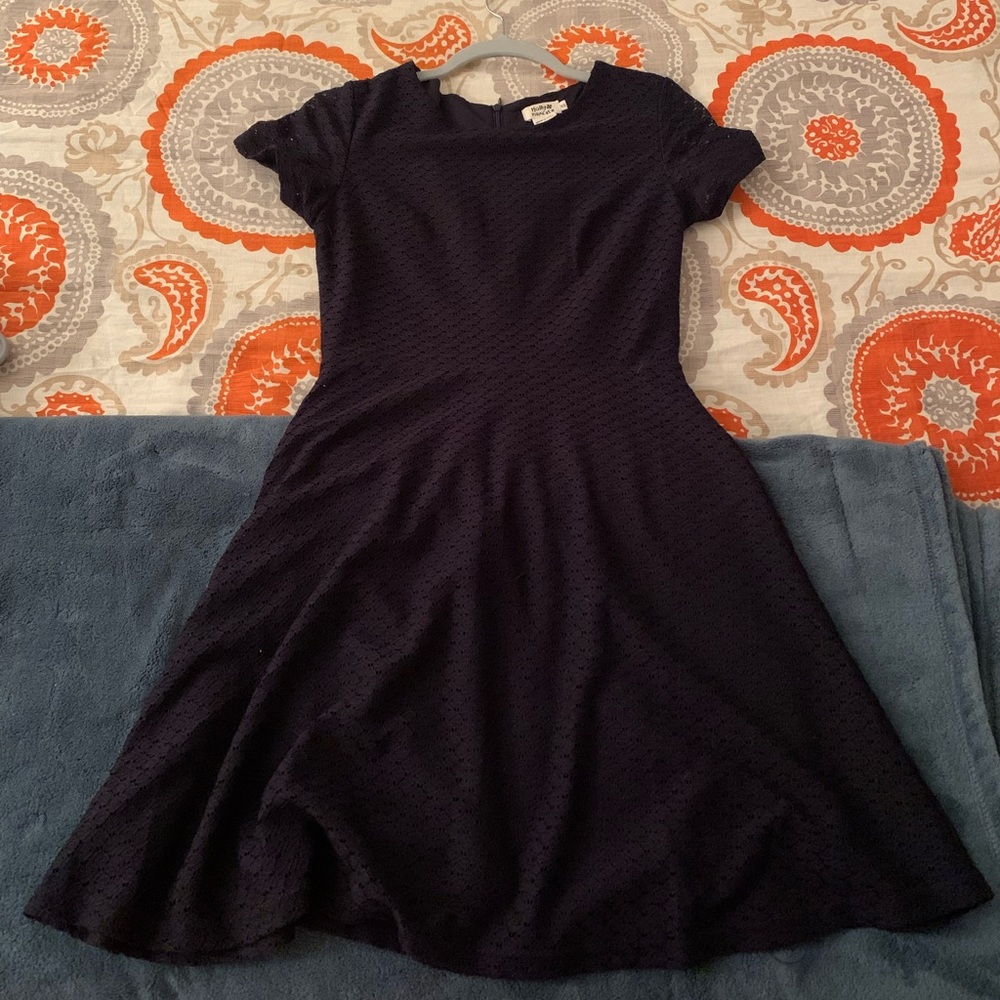 Navy holly bracken dress XS